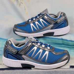 Orthofeet Sprint Tie-Less Lace Orthopedic Sneakers Mens 7.5 4E XWide